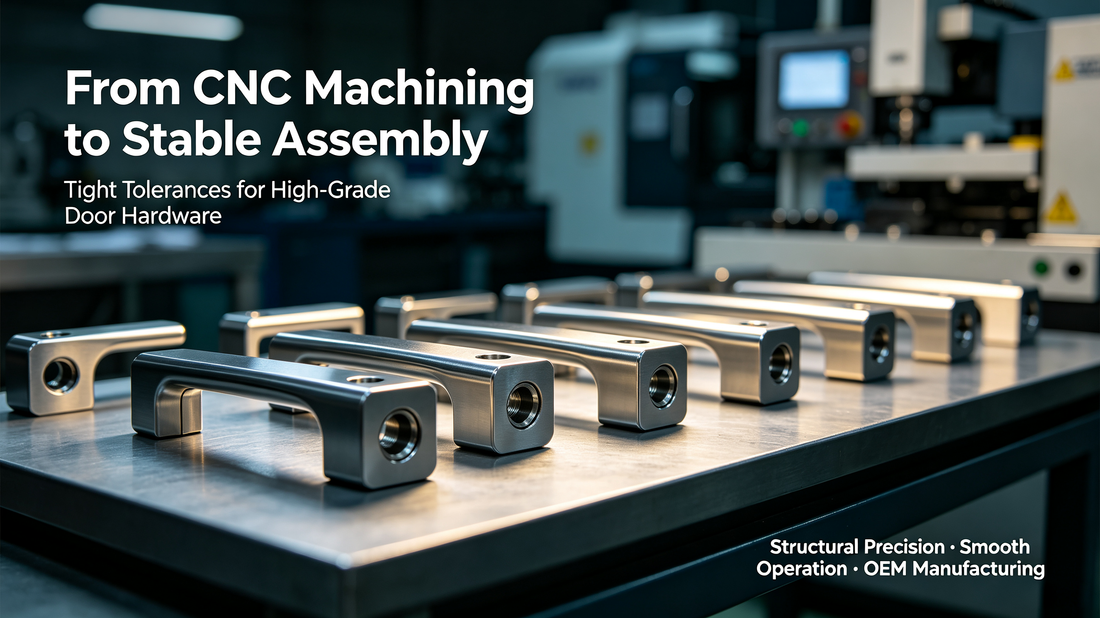 CNC Machining Precision Standards for High-Grade Door Handle Structural Parts