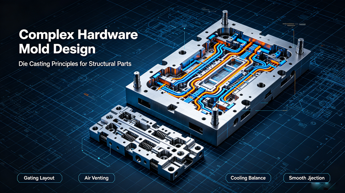 Die Casting Mold Design Principles for Complex Hardware Structural Parts