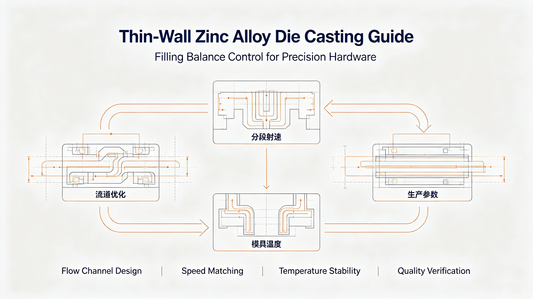 Filling Balance Control for Thin-Wall Zinc Alloy Die-Cast Parts